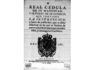 Ley real para la repoblación de Sierra Morena