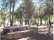 Área recreativa, pantano El Dañador